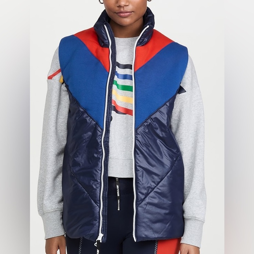 Staud x New Balance puffer vest